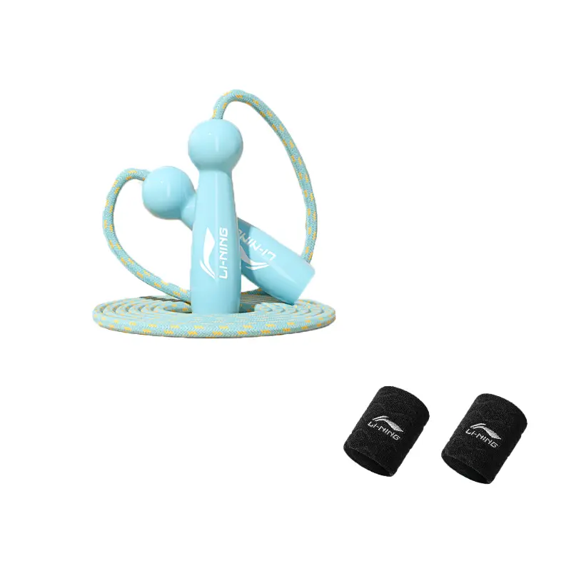 LINING Повседневная развлекательная скакалка для детей, хлопковый шнур, ABS контроллер, длина шнура 2,8 м, Blue
LINING Повседневная развлекательная скакалка для детей, хлопковый шнур, ABS контроллер, длина шнура 2,8 м, Blue