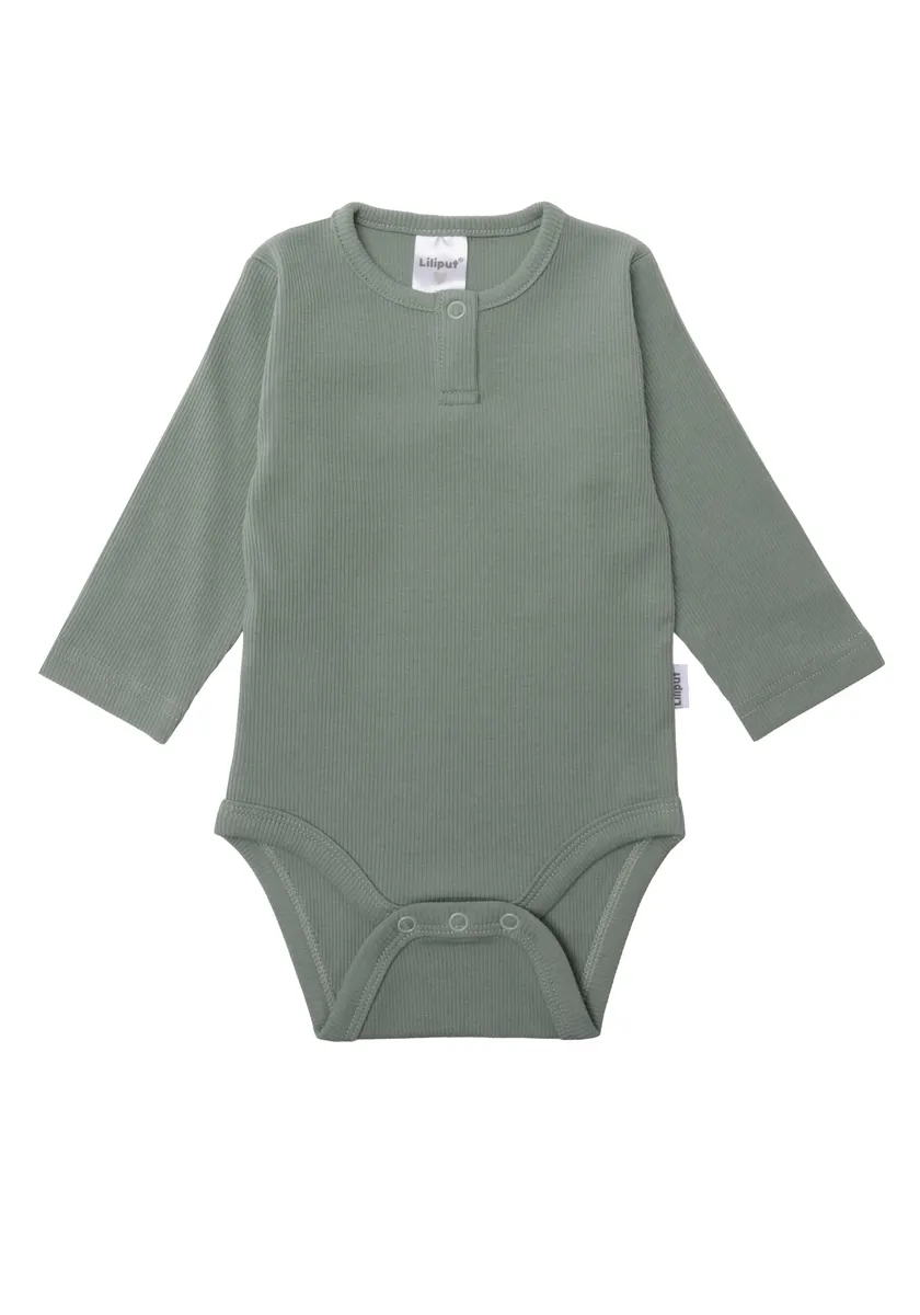 Боди Liliput с длинными рукавами и практичными застежками, зеленый
Боди Liliput с длинными рукавами и практичными застежками, зеленый
