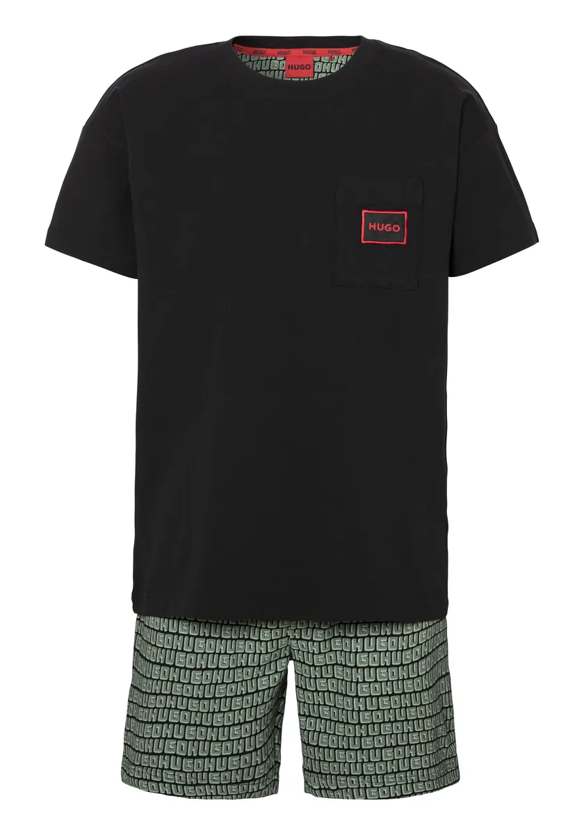 Пижама HUGO Underwear "Monogram Short Set" (комплект из 2 шт.), с круглым вырезом, черный
Пижама HUGO Underwear "Monogram Short Set" (комплект из 2 шт.), с круглым вырезом, черный