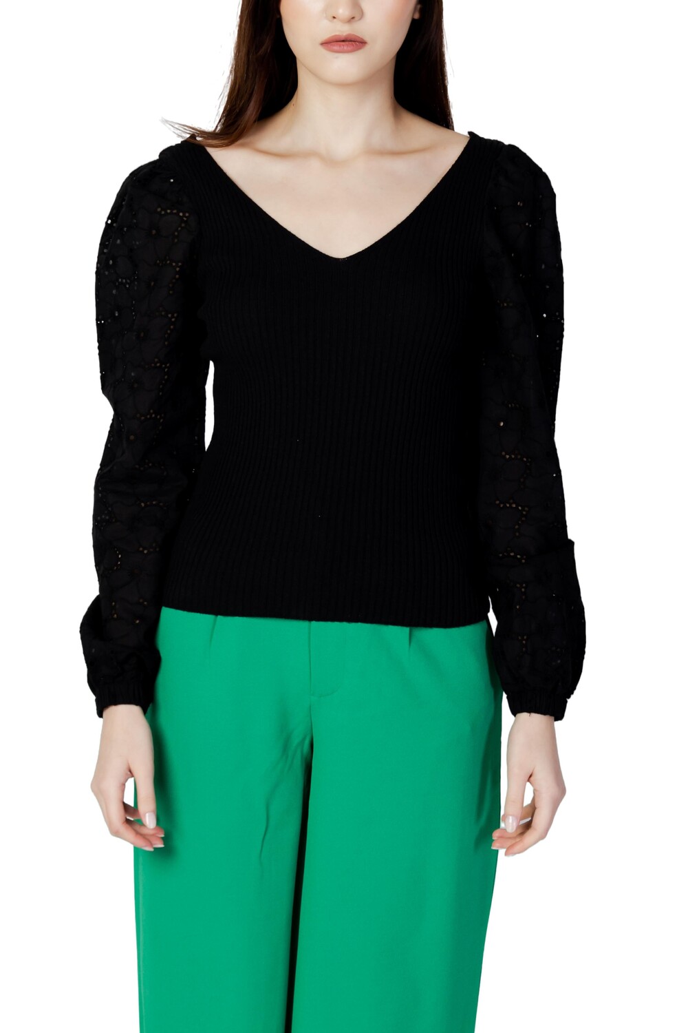 Джемпер ONLY с v-образным вырезом, черный
Джемпер ONLY с v-образным вырезом, черный