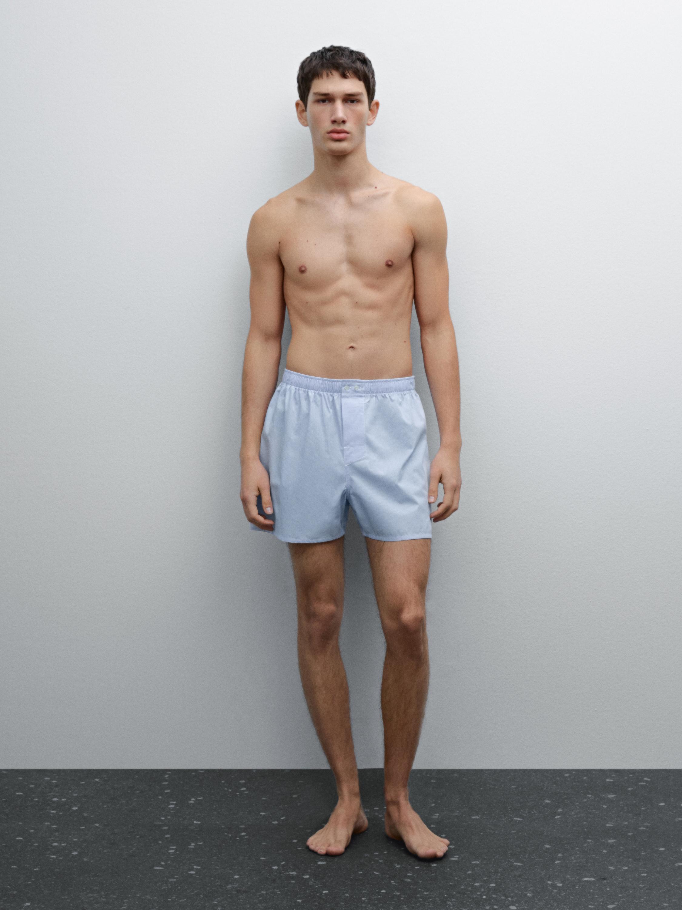 Мини-Боксеры в клетку Gingham Massimo Dutti, Sky Blue
Мини-Боксеры в клетку Gingham Massimo Dutti, Sky Blue