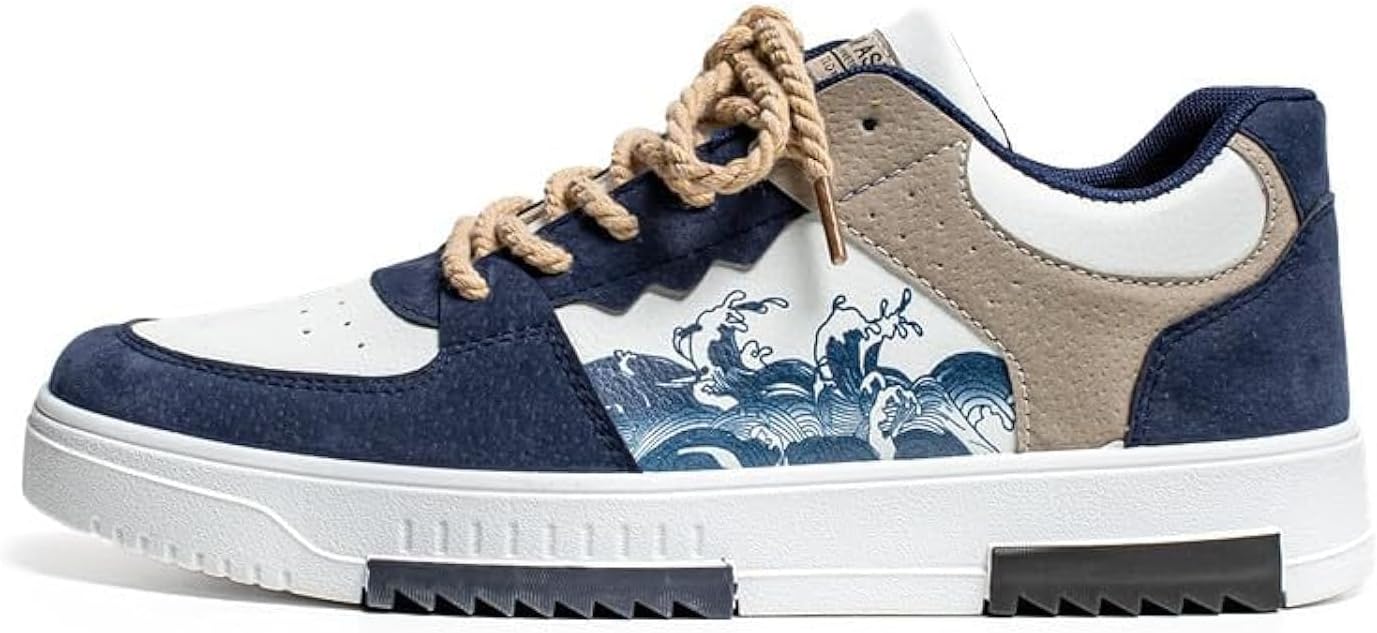 Мужские ретро-кроссовки NCNDB в стиле casual с контрастной цветной отделкой для скейтборда, синий
Мужские ретро-кроссовки NCNDB в стиле casual с контрастной цветной отделкой для скейтборда, синий