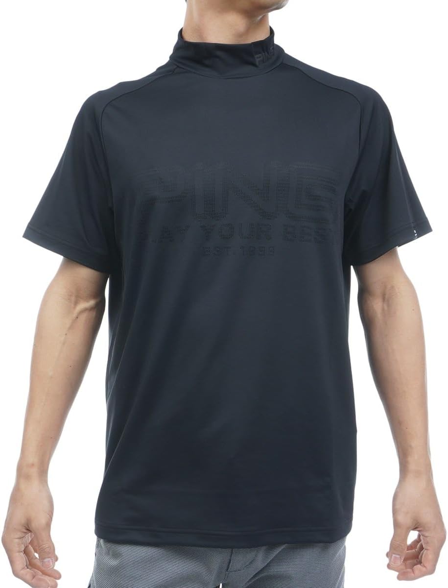 Рубашка с коротким рукавом и высоким воротником Pin Apparel 621-6167203 (с жаккардовым логотипом) / Мужская Ping Apparel, черный
Рубашка с коротким рукавом и высоким воротником Pin Apparel 621-6167203 (с жаккардовым логотипом) / Мужская Ping Apparel, черный