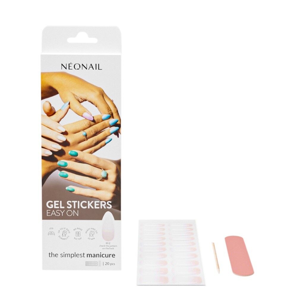 Гибридный лак в наклейке Neonail Easy On M12, 20 шт
Гибридный лак в наклейке Neonail Easy On M12, 20 шт
