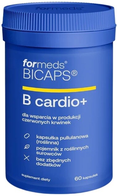 ForMeds, BICAPS B CARDIO+, Биологически активная добавка, 60 капсул Inna Marka
ForMeds, BICAPS B CARDIO+, Биологически активная добавка, 60 капсул Inna Marka