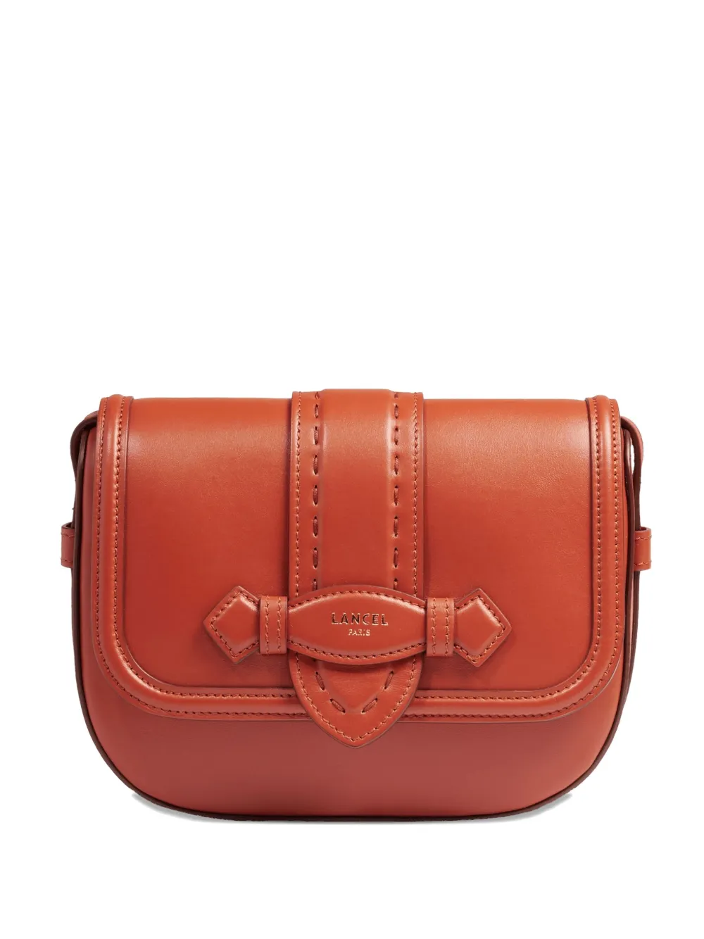 Сумка-кошелек из кожи Sienna с клапаном Lancel, коричневый 
Сумка-кошелек из кожи Sienna с клапаном Lancel, коричневый