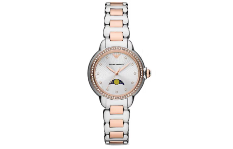 Наручные часы с кварцевым механизмом на стальном браслете 32 мм с белым циферблатом EMPORIO ARMANI
Наручные часы с кварцевым механизмом на стальном браслете 32 мм с белым циферблатом EMPORIO ARMANI