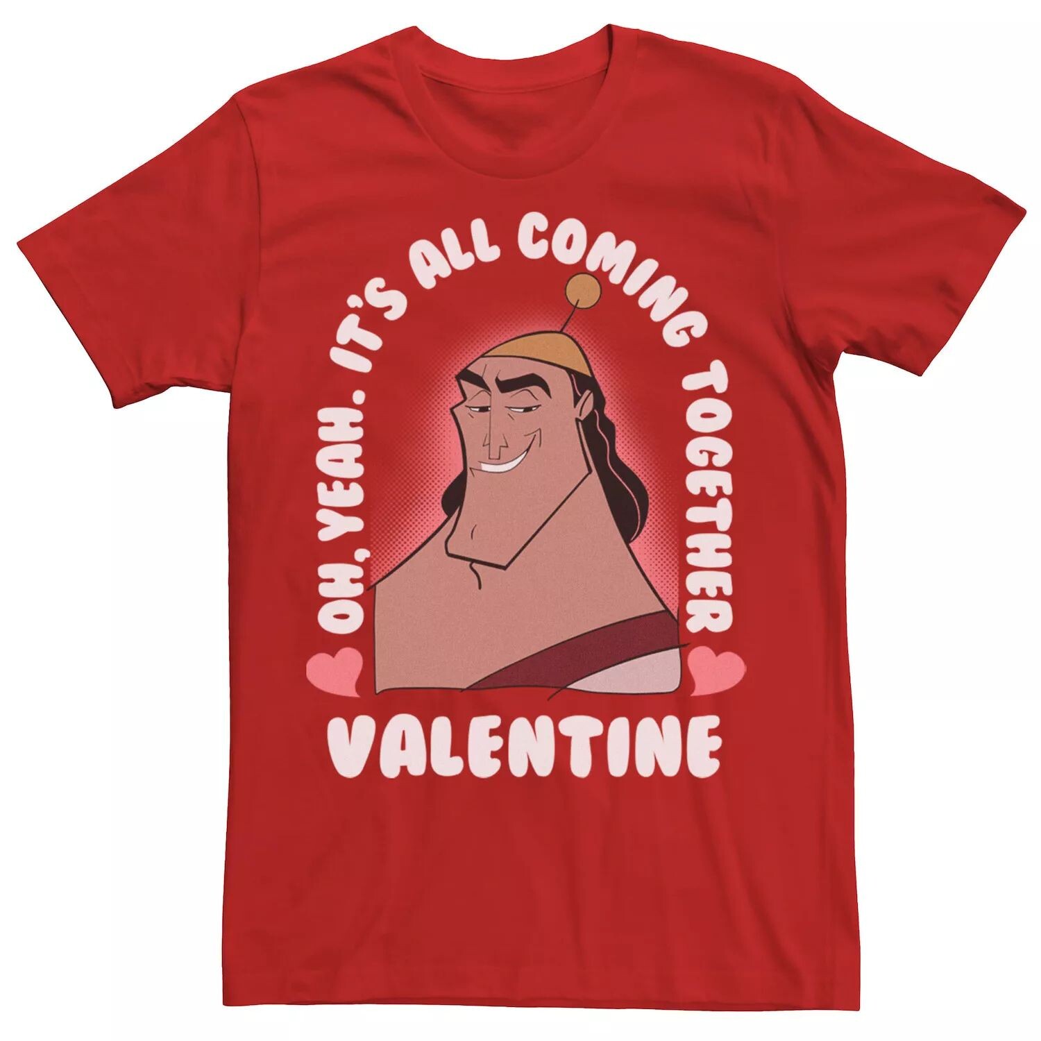 Мужская футболка с портретом Disney Kronk "Oh Yeah. It's All Coming Together Valentine"
Мужская футболка с портретом Disney Kronk "Oh Yeah. It's All Coming Together Valentine"