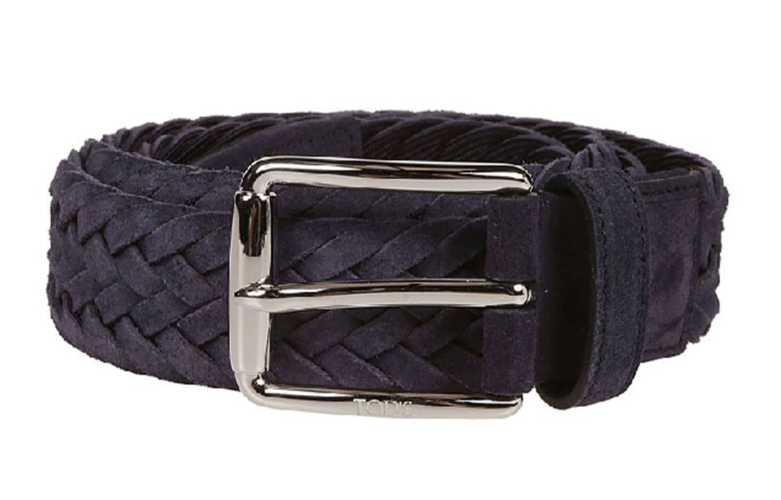 TOD'S Плетёный ремень с пряжкой, Dark Blue
TOD'S Плетёный ремень с пряжкой, Dark Blue