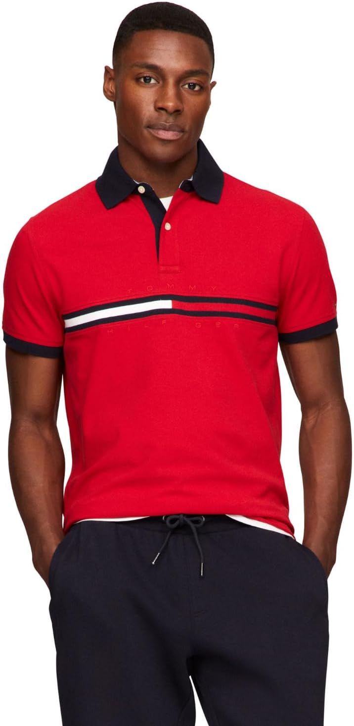 Мужская рубашка поло Tommy Hilfiger с коротким рукавом и принтом флага из хлопка пике, индивидуальный крой, Apple Red, Красный, Мужская рубашка поло Tommy Hilfiger с коротким рукавом и принтом флага из хлопка пике, индивидуальный крой, Apple Red
Мужская рубашка поло Tommy Hilfiger с коротким рукавом и принтом флага из хлопка пике, индивидуальный крой, Apple Red, Красный, Мужская рубашка поло Tommy Hilfiger с коротким рукавом и принтом флага из хлопка пике, индивидуальный крой, Apple Red