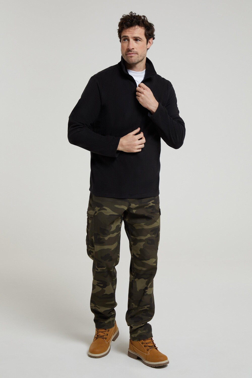 Легкий дышащий повседневный свитер из флиса Camber Mountain Warehouse, черный
Легкий дышащий повседневный свитер из флиса Camber Mountain Warehouse, черный