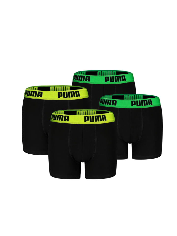 Puma Боксерские шорты для мальчиков, повседневные, базовые, 4 шт., черный, комплект
Puma Боксерские шорты для мальчиков, повседневные, базовые, 4 шт., черный, комплект
