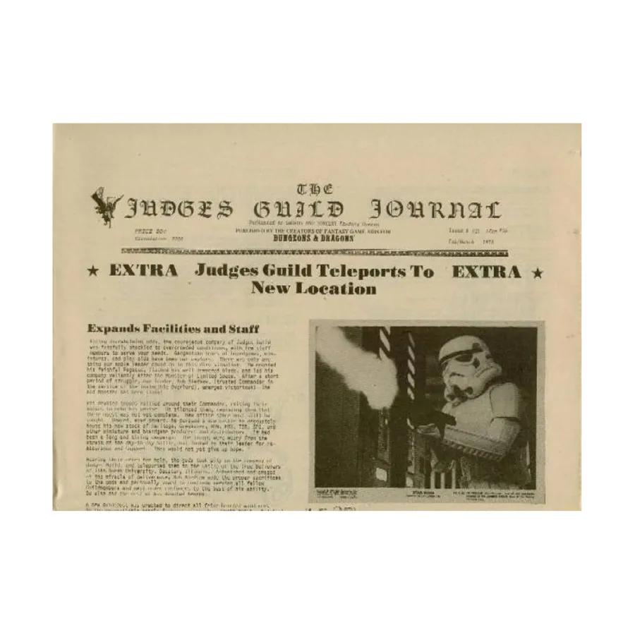 Журнал #8 "Installment Q", Judges Guild Journal
Журнал #8 "Installment Q", Judges Guild Journal