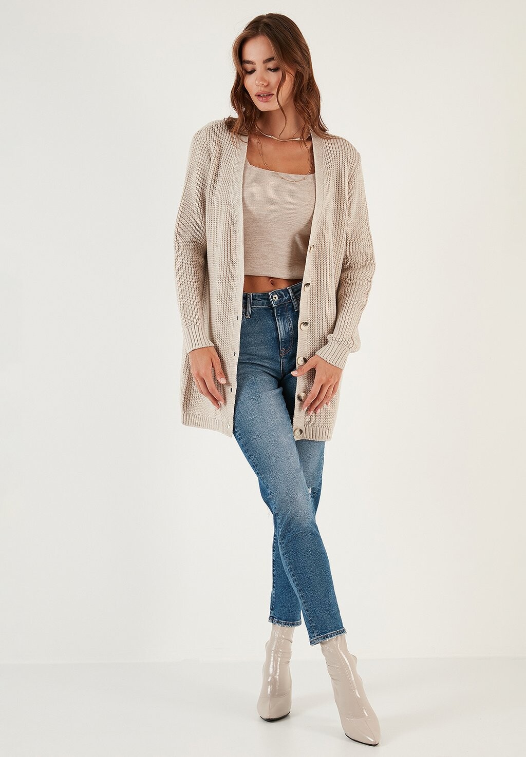 Кардиган LELA, цвет Stone
Кардиган LELA, цвет Stone