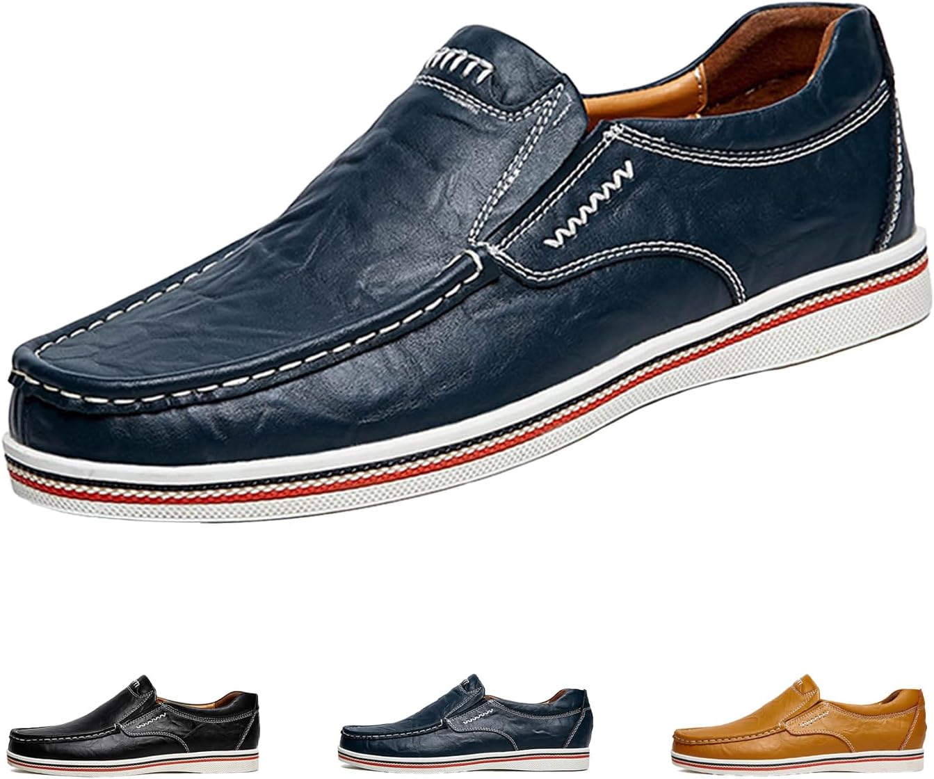 Мужские кожаные слипоны для повседневной и деловой носки, винтажные модные легкие нескользящие оксфорды для вождения и прогулок Blackeeight, синий
Мужские кожаные слипоны для повседневной и деловой носки, винтажные модные легкие нескользящие оксфорды для вождения и прогулок Blackeeight, синий