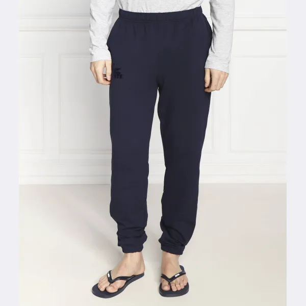 Пижамные штаны стандартного кроя Lacoste, синий
Пижамные штаны стандартного кроя Lacoste, синий