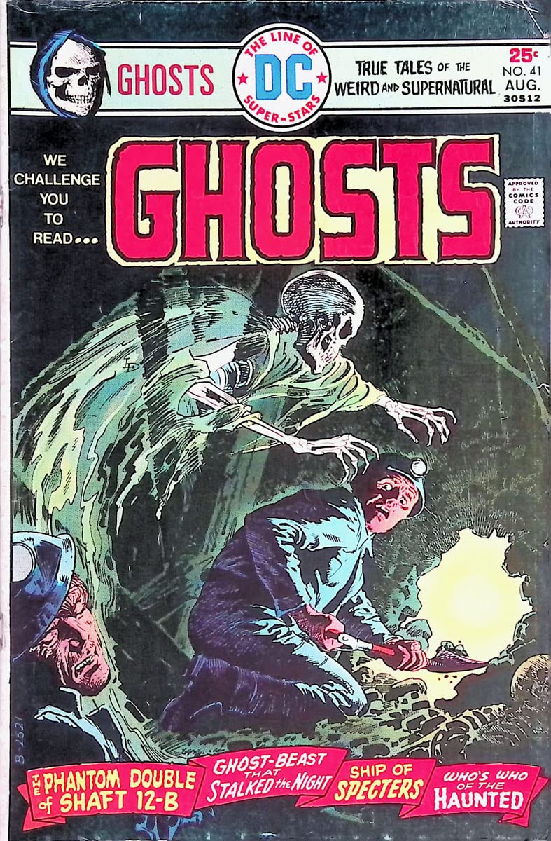 Ghosts Vol. 5 No. 41 (#41), August, 1975 (DC Comics)
Ghosts Vol. 5 No. 41 (#41), August, 1975 (DC Comics)