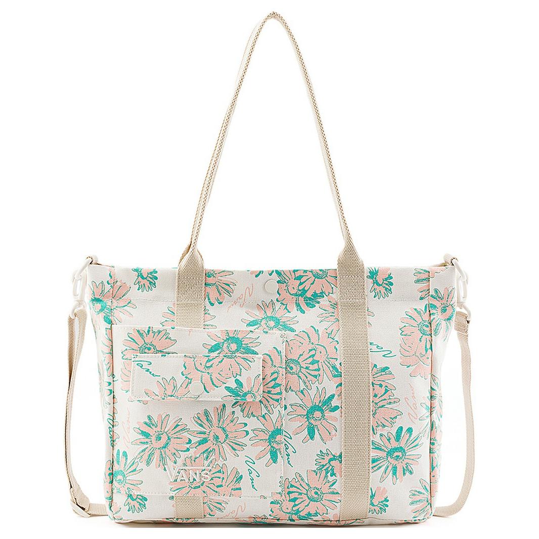 Vans Хлопковая сумка-шопер через плечо женская экрю, Ecru
Vans Хлопковая сумка-шопер через плечо женская экрю, Ecru