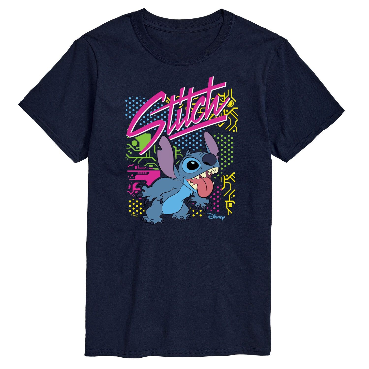 Футболка 's Lilo & Stitch Big & Tall с графическим рисунком в стиле ретро Disney, синий
Футболка 's Lilo & Stitch Big & Tall с графическим рисунком в стиле ретро Disney, синий