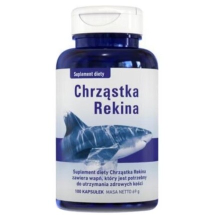 Акулий хрящ 100 капсул для суставов, костей, зубов, мышц и поддержки в период менопаузы Andean Medicine
Акулий хрящ 100 капсул для суставов, костей, зубов, мышц и поддержки в период менопаузы Andean Medicine