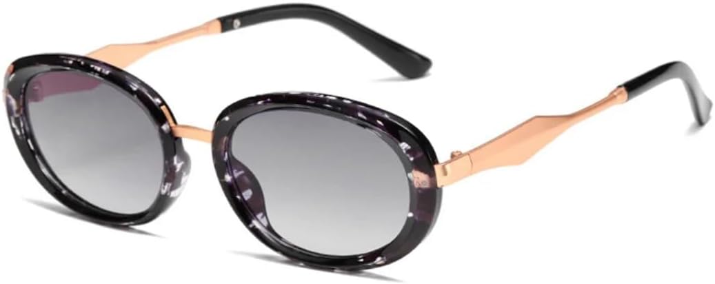 Винтажные женские овальные солнцезащитные очки, модные очки с градиентным переходом цвета, защита от УФ-излучения UV400, мужские очки в стиле панк с леопардовым принтом TYUVIVO, Pattern Gray
Винтажные женские овальные солнцезащитные очки, модные очки с градиентным переходом цвета, защита от УФ-излучения UV400, мужские очки в стиле панк с леопардовым принтом TYUVIVO, Pattern Gray