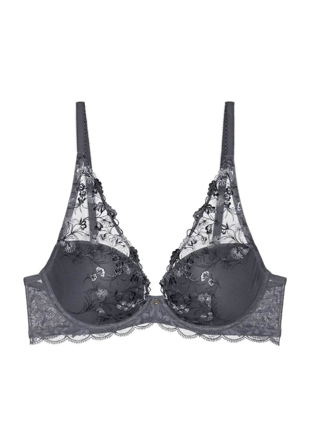 Женский кружевной бюстгальтер на косточках Sensual Spotlight Triumph, цвет 00dk Pebble Grey
Женский кружевной бюстгальтер на косточках Sensual Spotlight Triumph, цвет 00dk Pebble Grey