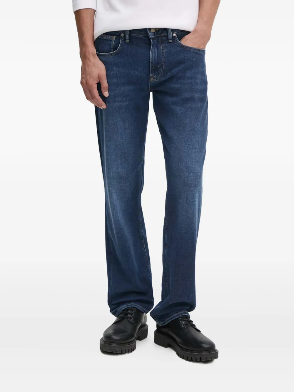 Джинсы с нашивкой-логотипом Guess Usa, синий
Джинсы с нашивкой-логотипом Guess Usa, синий