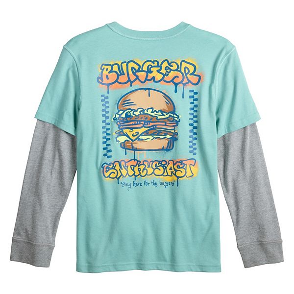 Мальчиковая футболка adaptive everyday twofer Sonoma Goods For Life, Teal Burger
Мальчиковая футболка adaptive everyday twofer Sonoma Goods For Life, Teal Burger