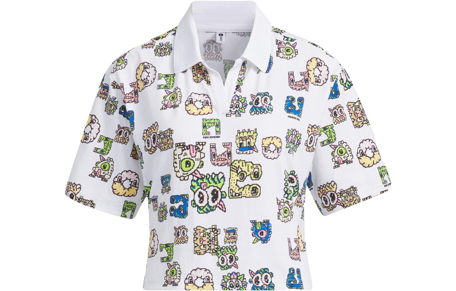 Рубашка поло женская белая Adidas Neo 
Рубашка поло женская белая Adidas Neo