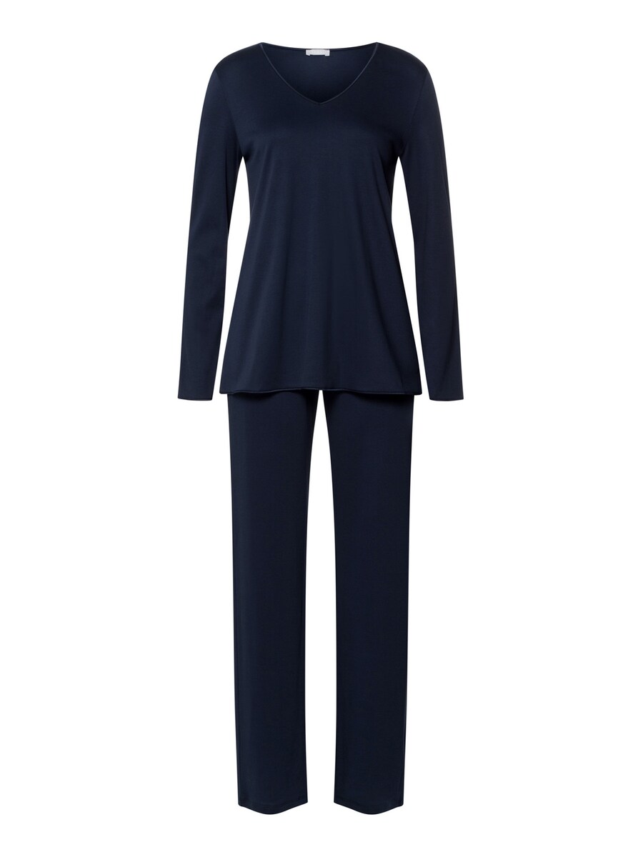 Пижама Hanro Cotton Silk, темно-синий
Пижама Hanro Cotton Silk, темно-синий