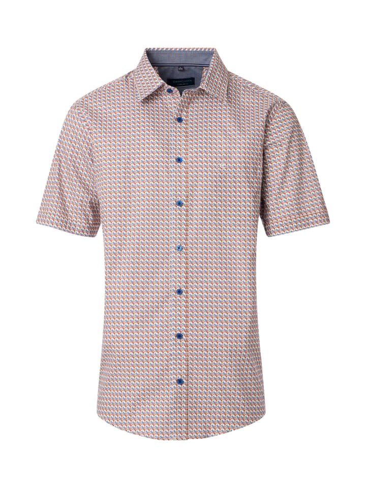 Повседневная рубашка оранжевого цвета CASAMODA
Повседневная рубашка оранжевого цвета CASAMODA