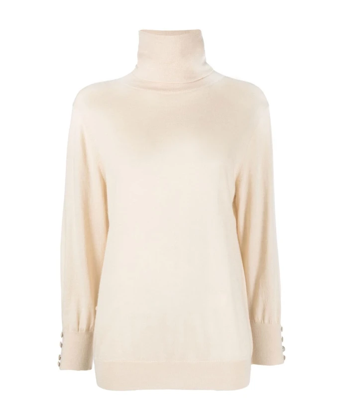 Простой свитер с высоким воротником Max & Moi, бежевый
Простой свитер с высоким воротником Max & Moi, бежевый