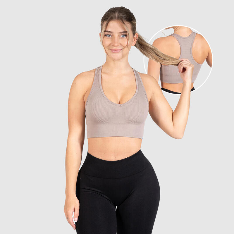 Спортивный бюстгальтер Smilodox, светло-серый
Спортивный бюстгальтер Smilodox, светло-серый