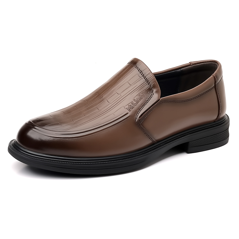 Mulinsen Мужские повседневные туфли с низким верхом, черные/коричневые 
Mulinsen Мужские повседневные туфли с низким верхом, черные/коричневые