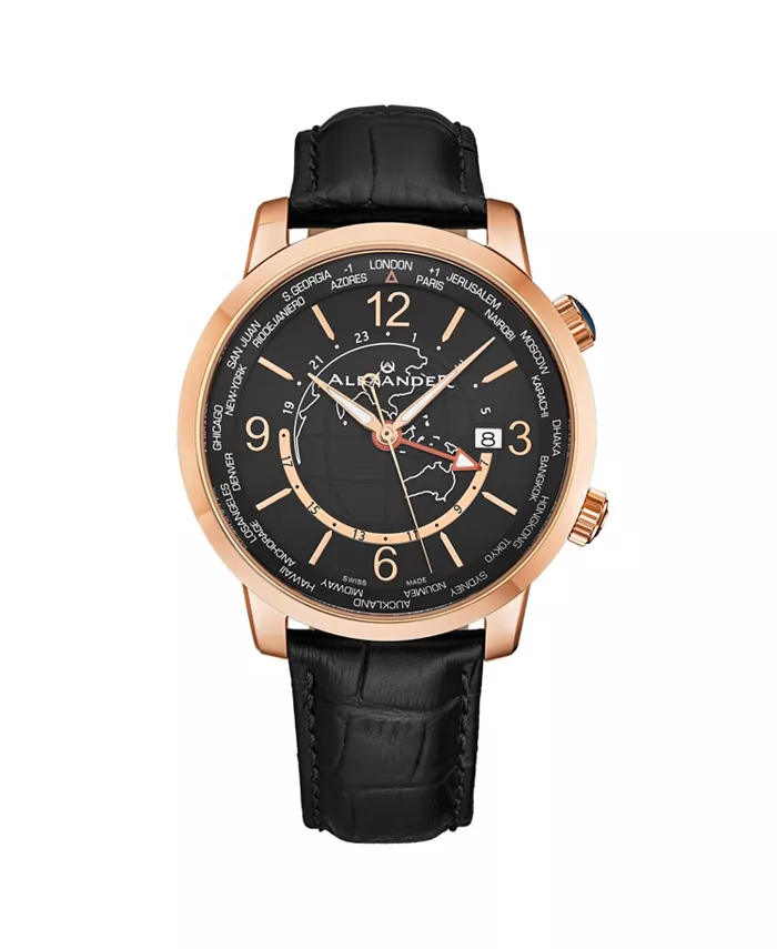 Мужские часы Journeyman 2, черная кожа, черный циферблат, круглый корпус 40 мм Alexander
Мужские часы Journeyman 2, черная кожа, черный циферблат, круглый корпус 40 мм Alexander