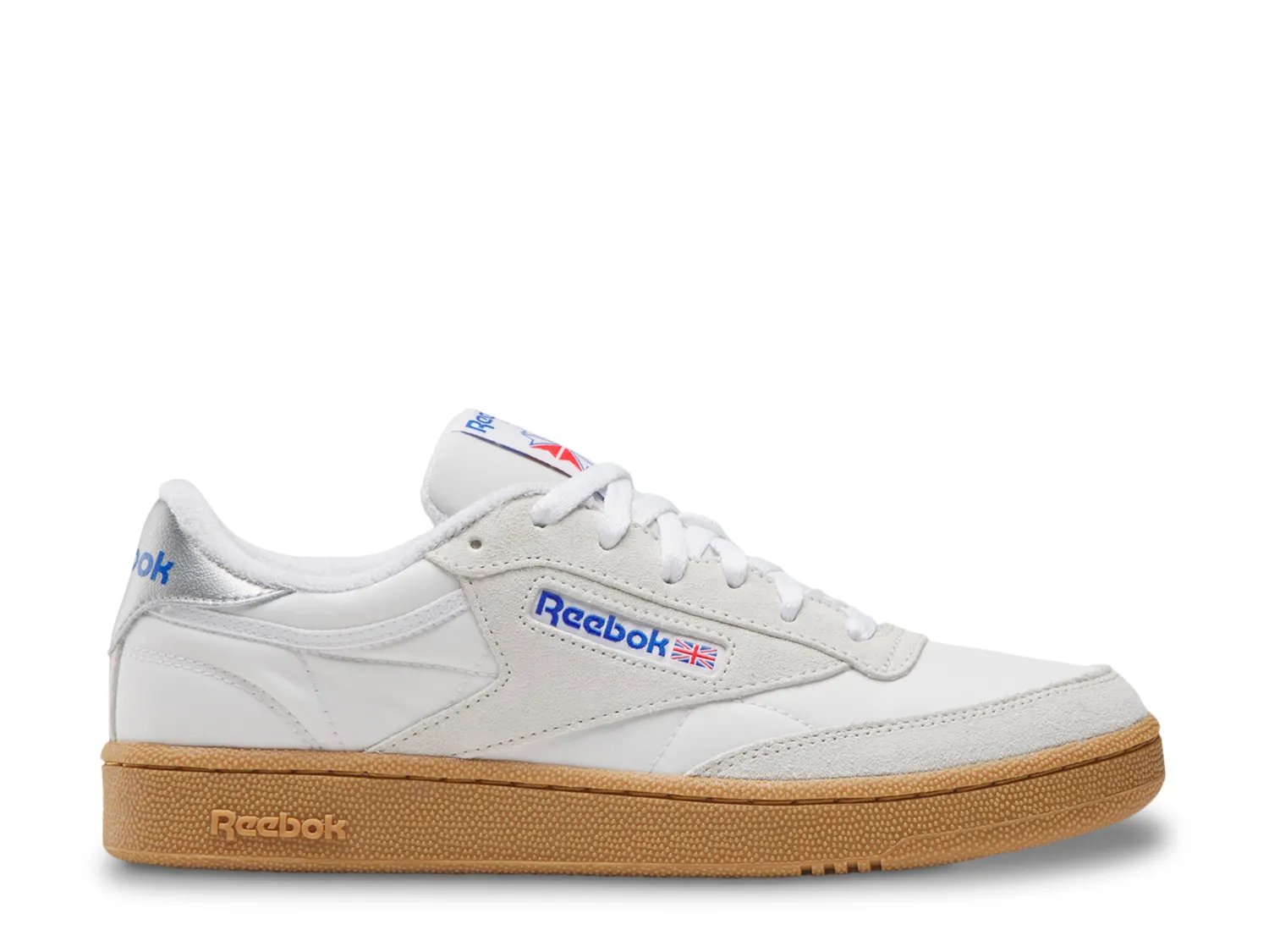 Кроссовки Reebok Club C 85 Sneaker, белый/серый/серебристый металлик
Кроссовки Reebok Club C 85 Sneaker, белый/серый/серебристый металлик