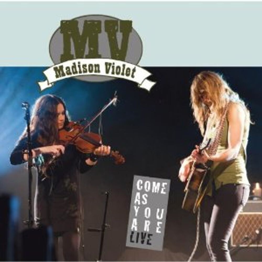 Диск CD Come As You Are: Live - Madison Violet
Диск CD Come As You Are: Live - Madison Violet