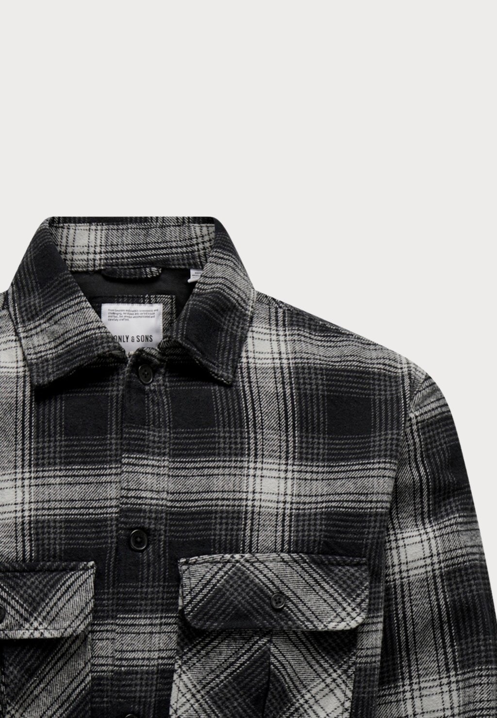 Рубашка Only & Sons, черный
Рубашка Only & Sons, черный