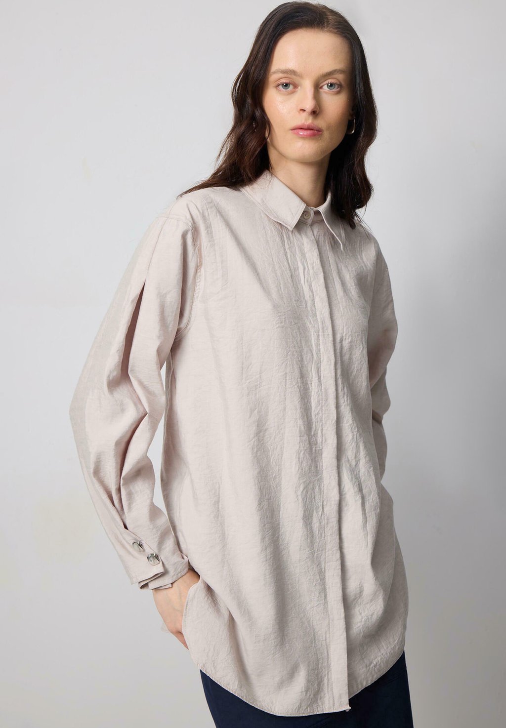 Блузка на пуговицах DETAILED Touché Privé, коричневый
Блузка на пуговицах DETAILED Touché Privé, коричневый