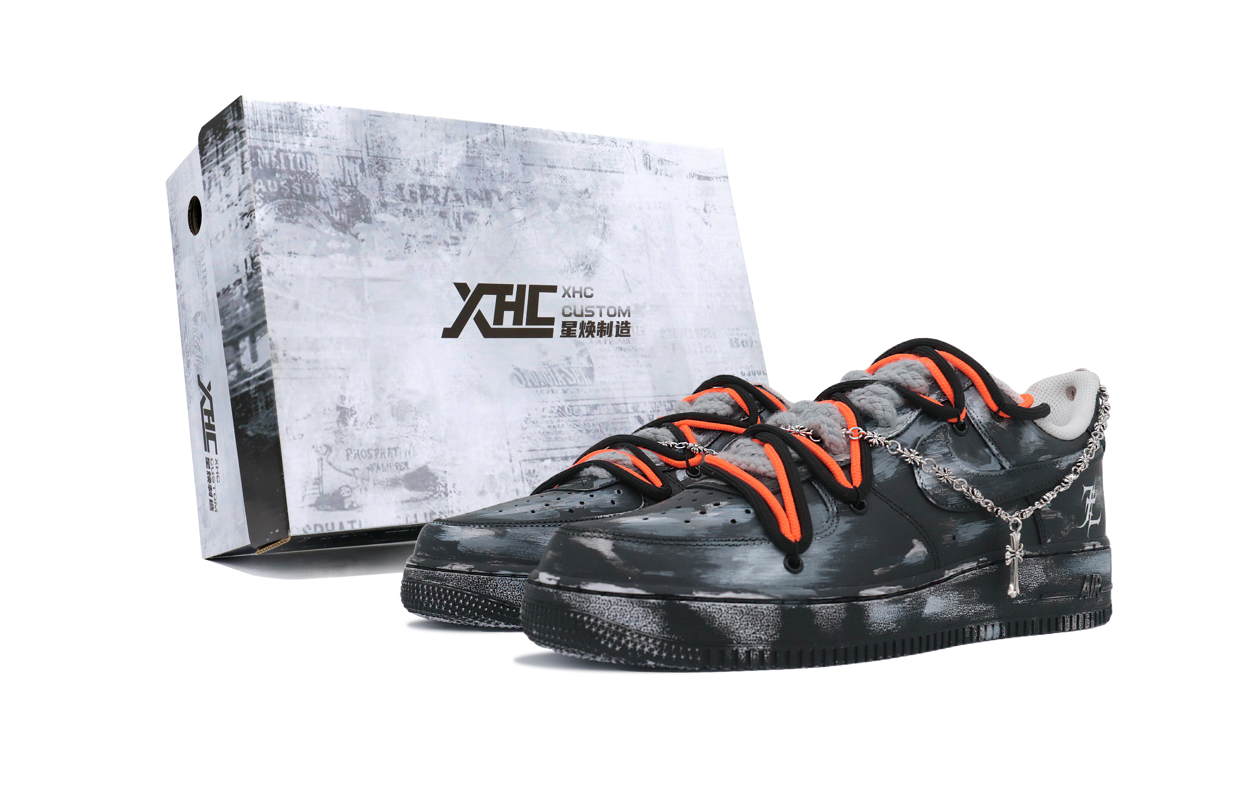 Nike Кроссовки для скейтбординга Air Force 1, мужские, низкие, черные
Nike Кроссовки для скейтбординга Air Force 1, мужские, низкие, черные