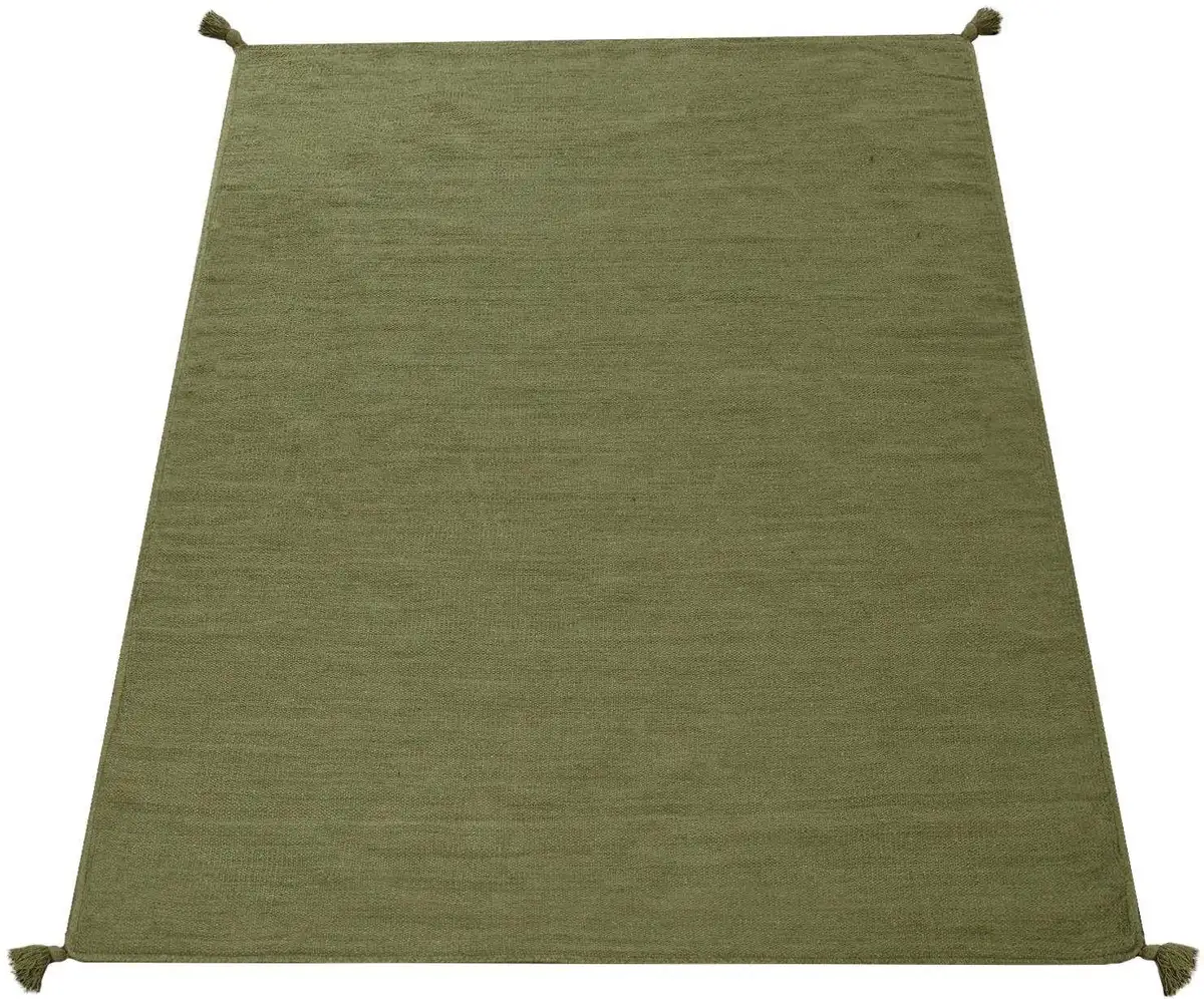Ковер Paco Home "Kilim 210", прямоугольный, ручная работа, плоское плетение, чистый хлопок, ручная работа, однотонные цвета 160х220 см, зеленый
Ковер Paco Home "Kilim 210", прямоугольный, ручная работа, плоское плетение, чистый хлопок, ручная работа, однотонные цвета 160х220 см, зеленый