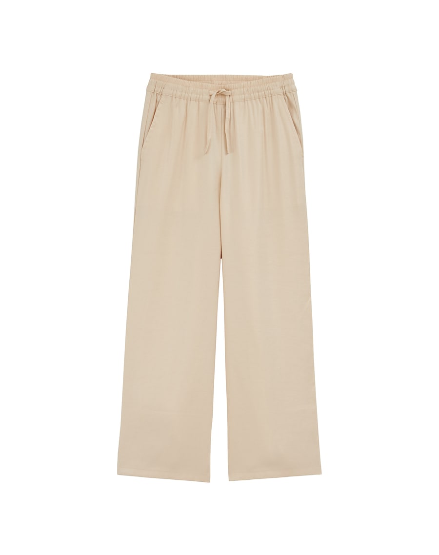 Широкие брюки WE Fashion, бежевый
Широкие брюки WE Fashion, бежевый