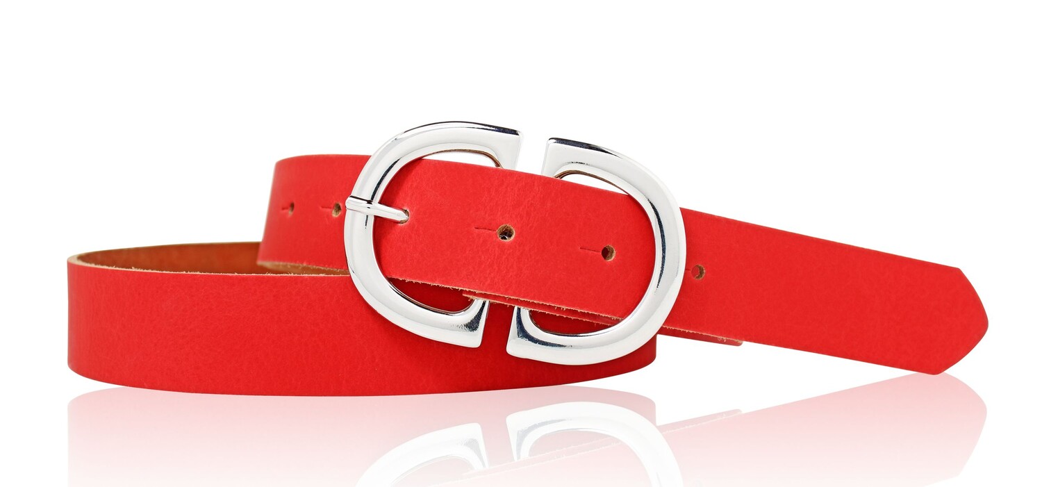 Кожаный ремень FRONHOFER, красный
Кожаный ремень FRONHOFER, красный