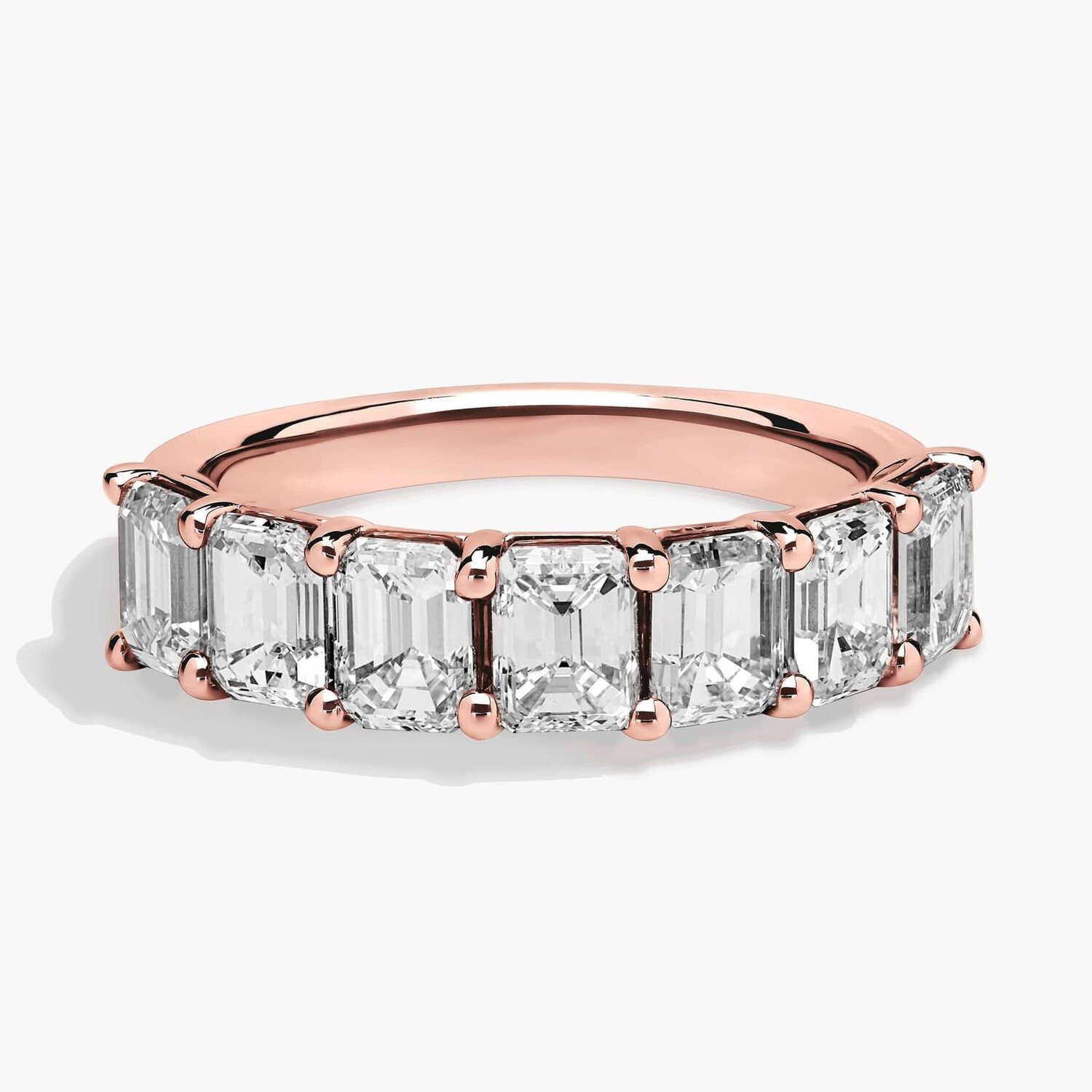 Кольцо с семью изумрудами и выращенными в лаборатории бриллиантами из 14-каратного розового золота (3 карата, двойной цвет - FG / VS2-SI1) Blue Nile
Кольцо с семью изумрудами и выращенными в лаборатории бриллиантами из 14-каратного розового золота (3 карата, двойной цвет - FG / VS2-SI1) Blue Nile