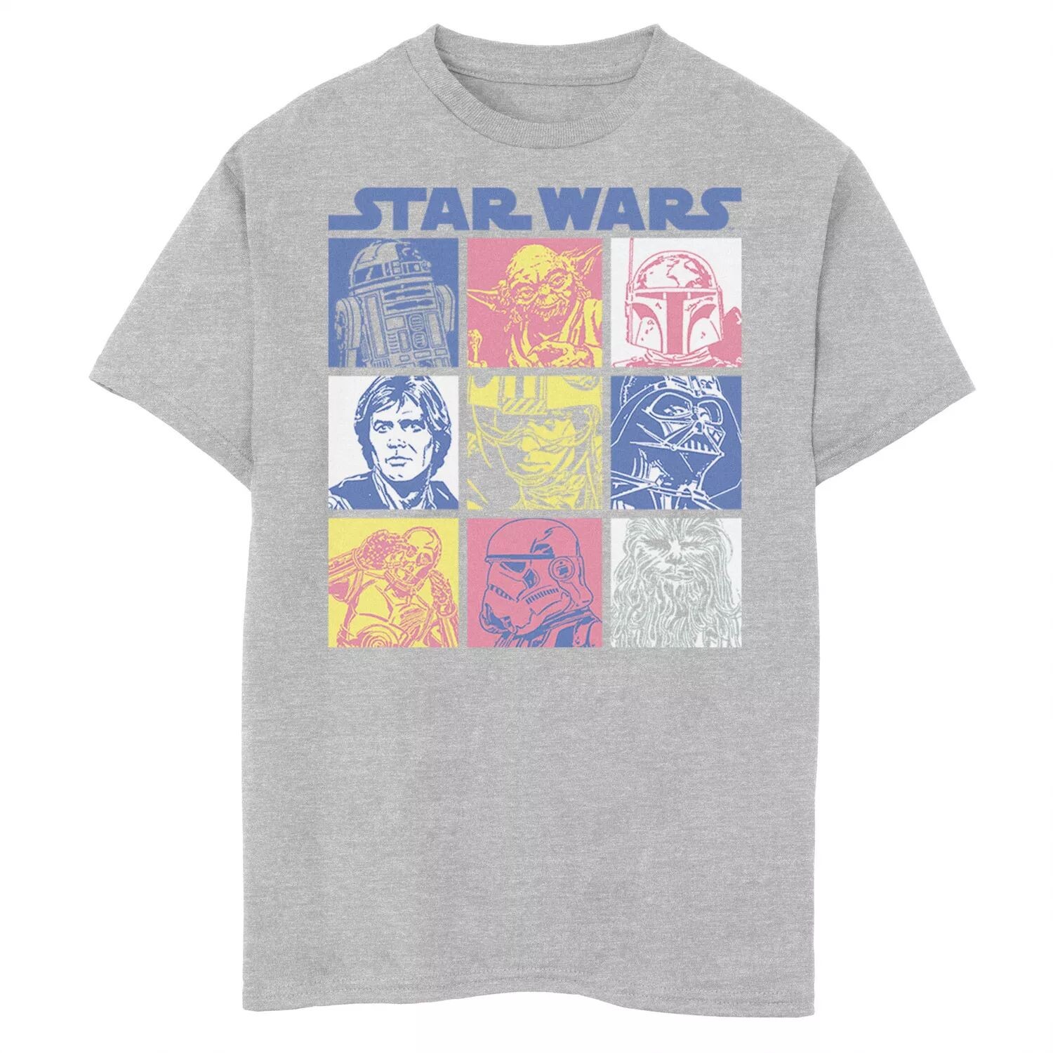 Футболка с пастельным панно и групповым снимком для мальчиков 8–20 лет, постер с графикой Star Wars
Футболка с пастельным панно и групповым снимком для мальчиков 8–20 лет, постер с графикой Star Wars