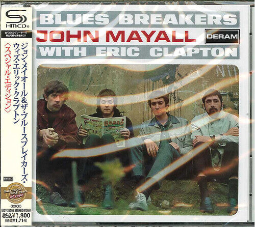 CD диск Mayall, John & Bluesbreakers / Clapton, Eric: John Mayall & Blues Breakers with Eric Clapton (SHM-CD)
CD диск Mayall, John & Bluesbreakers / Clapton, Eric: John Mayall & Blues Breakers with Eric Clapton (SHM-CD)