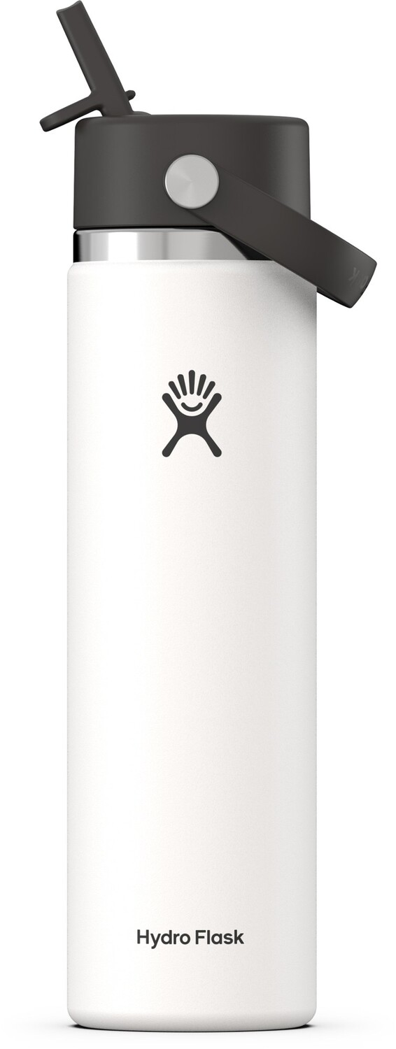 Вакуумная бутылка для воды Hydro Flask с широким горлышком и гибкой крышкой, белый
Вакуумная бутылка для воды Hydro Flask с широким горлышком и гибкой крышкой, белый