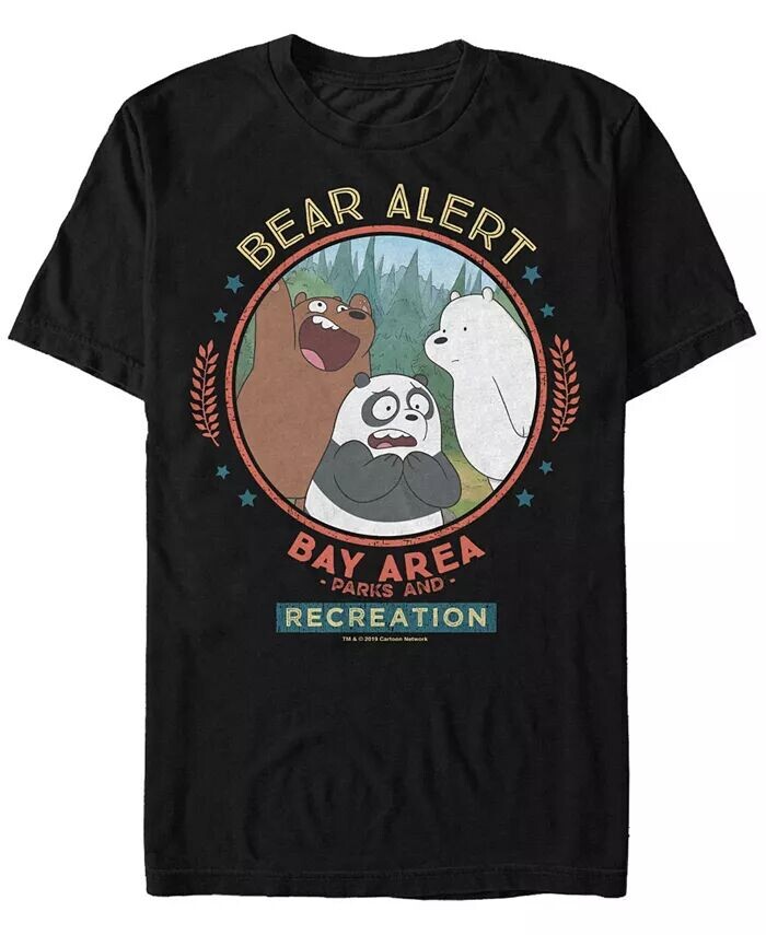 Мужская футболка We Bare Bears Bay Area Bear Alert Circle с коротким рукавом Fifth Sun, черный
Мужская футболка We Bare Bears Bay Area Bear Alert Circle с коротким рукавом Fifth Sun, черный