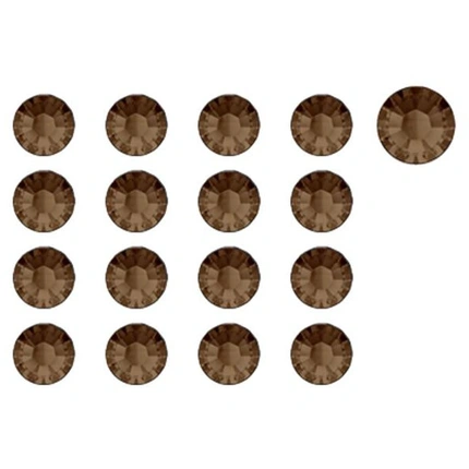 Bna Strass Smoked Topaz, размер 5–17 мм, 1440 шт. Beautynails 
Bna Strass Smoked Topaz, размер 5–17 мм, 1440 шт. Beautynails