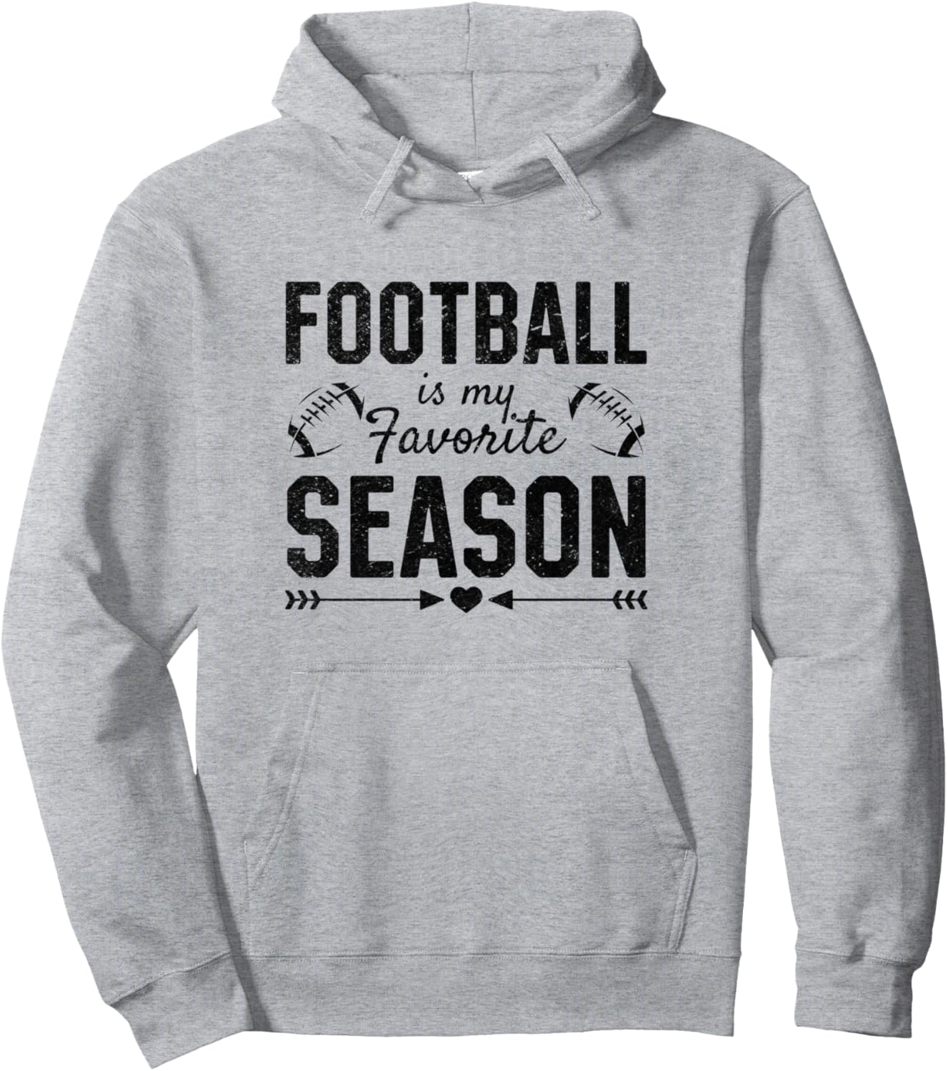 Американский футболист - Футбол - мой любимый сезон. Толстовка Funny Football Quotes, серый
Американский футболист - Футбол - мой любимый сезон. Толстовка Funny Football Quotes, серый